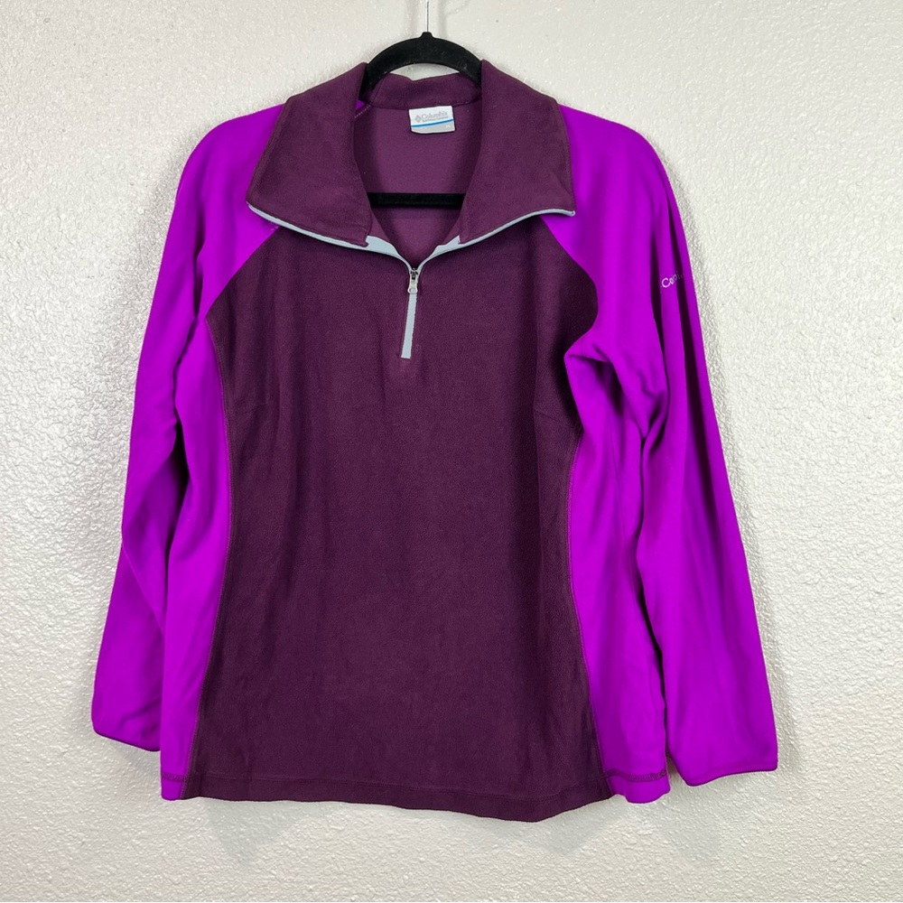 Columbia Womens Fleece Pullover Lightweight Size XL‎